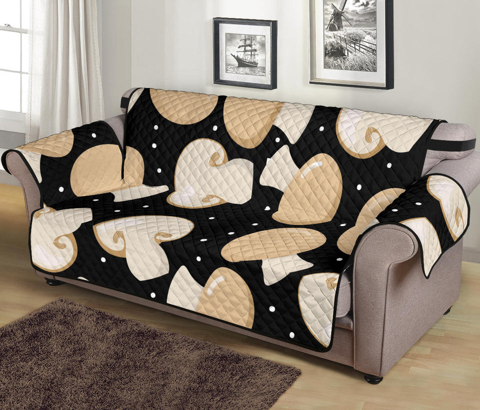 Champignon mushroom pattern Sofa Cover Protector