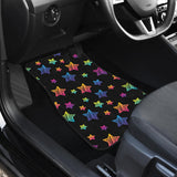 Colorful Star Pattern Front Car Mats