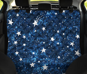 Night Sky Star Pattern Dog Car Seat Covers