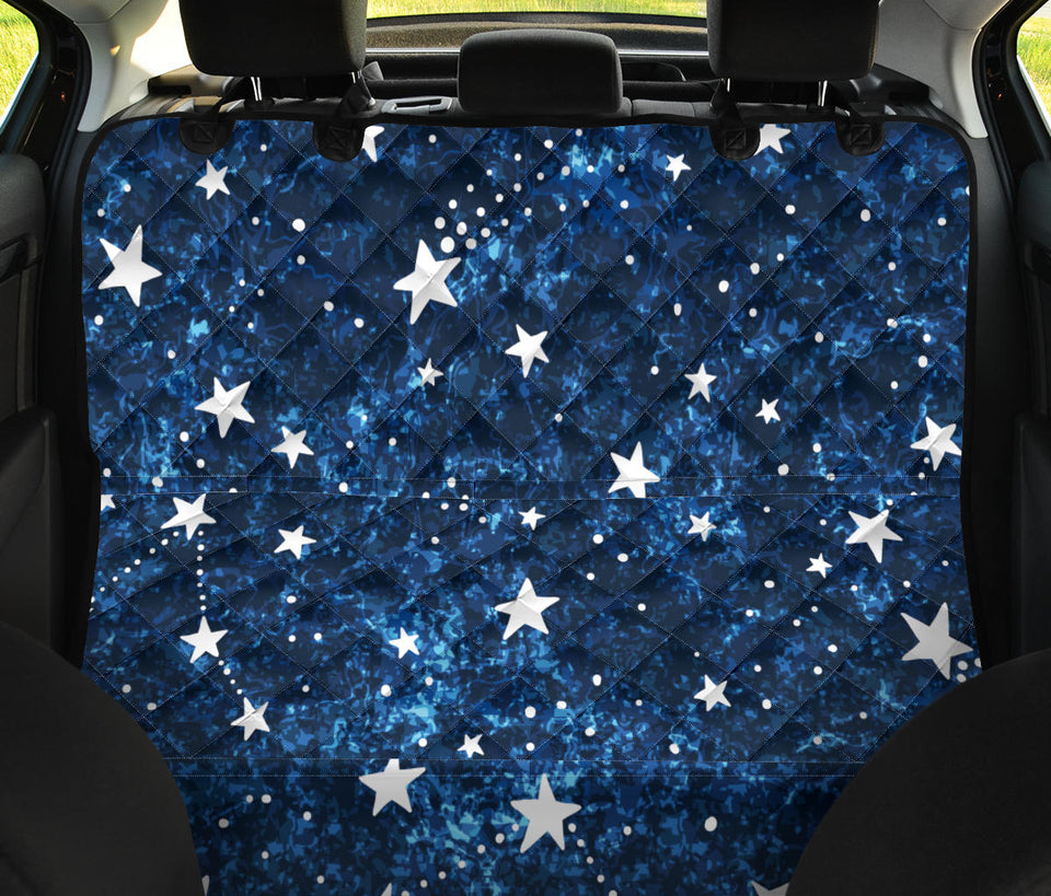 Night Sky Star Pattern Dog Car Seat Covers