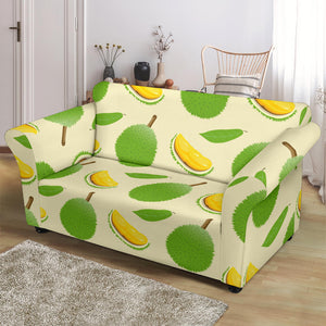 Durian Pattern Loveseat Couch Slipcover