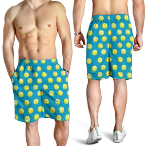 Tennis Pattern Print Design 05 Men Shorts