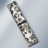 Leopard Skin Print Pattern Car Sun Shade