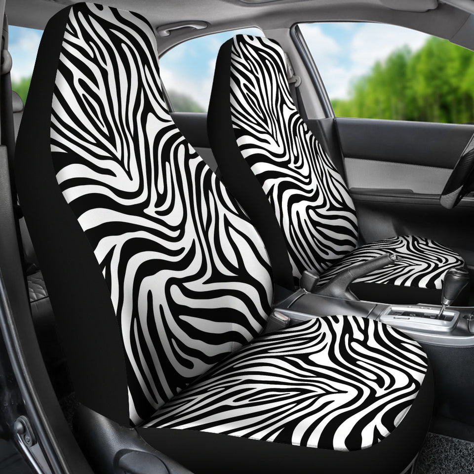 Zebra Skin Pattern  Universal Fit Car Seat Covers