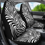 Zebra Skin Pattern  Universal Fit Car Seat Covers