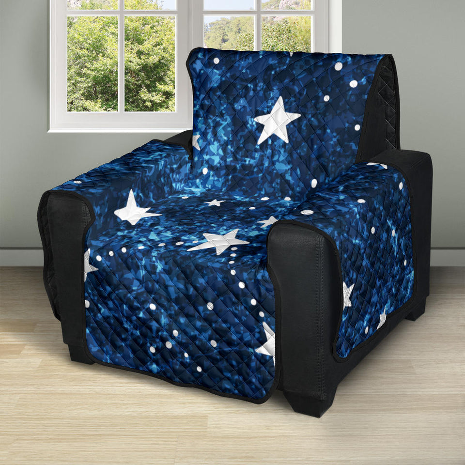 Night sky star pattern Recliner Cover Protector