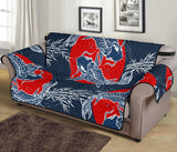 Koi Fish Carp Fishs hand drawn japanese art Sofa Cover Protector