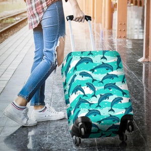 Dolphin Sea Pattern Luggage Covers