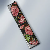 Horse Head Wild Roses Pattern Car Sun Shade