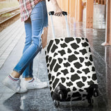 Cow Skin Pattern Luggage Covers