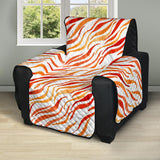 Fire flame watercolor pattern Recliner Cover Protector