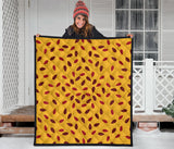 Passion Fruit Texture Premium Quilt