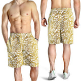 Rose Pattern Print Design 05 Men Shorts