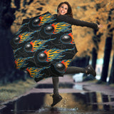 Bowling Balls Flame Pattern Umbrella