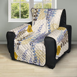 Lavender modern pattern blackground Recliner Cover Protector