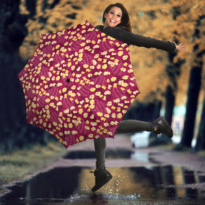 Popcorn Pattern Print Design 02 Umbrella