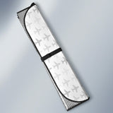 Airplane Print Pattern Car Sun Shade