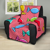 Colorful wrapped candy pattern Recliner Cover Protector