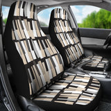 Piano Pattern Print Design 04 Universal Fit Car Seat Covers