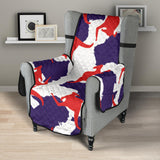 Kangaroo Australian pattern Chair Cover Protector