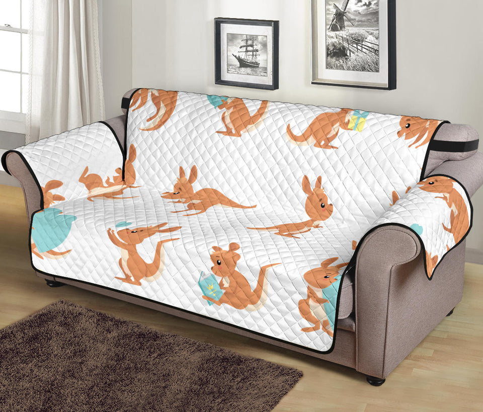 Cute Kangaroo pattern Sofa Cover Protector