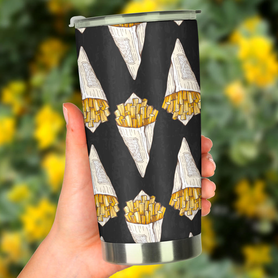 French Fries Dark Background Tumbler