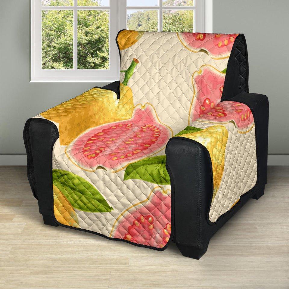 Beautiful guava pattern Recliner Cover Protector