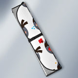 Cute Ninja Design Pattern Car Sun Shade