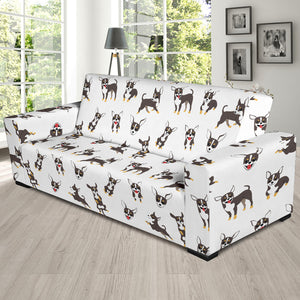 Chihuahua Dog Pattern Sofa Slipcover