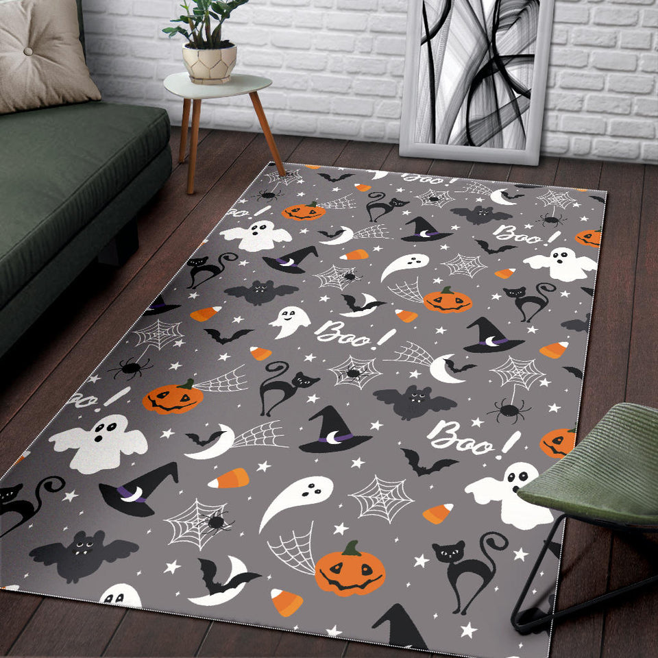 Halloween Design Pattern Area Rug