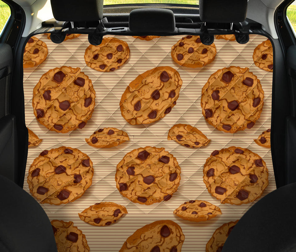 Cookie Pattern Dog Car Seat Covers