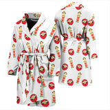 Daruma Japanese Wooden Doll Men'S Bathrobe