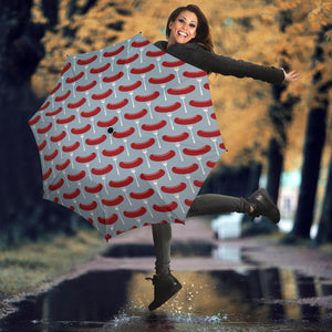 Sausage Pattern Print Design 02 Umbrella