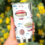 Hot Air Balloon Pattern Tumbler