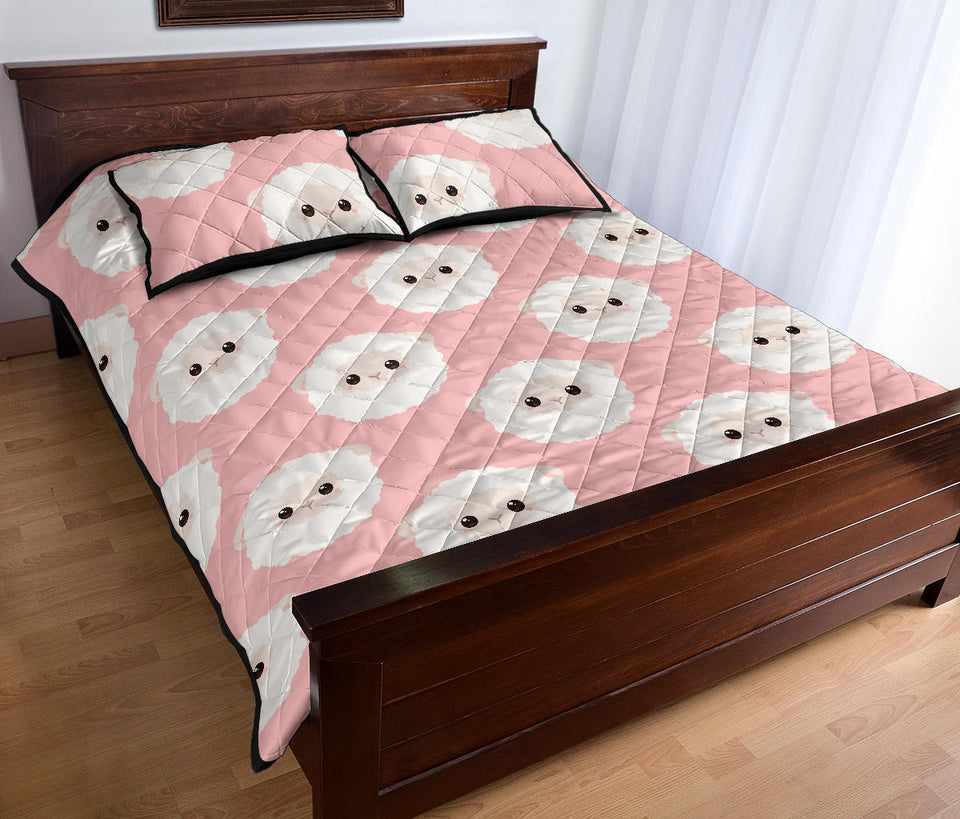 Cute sheep pattern Quilt Bed Set