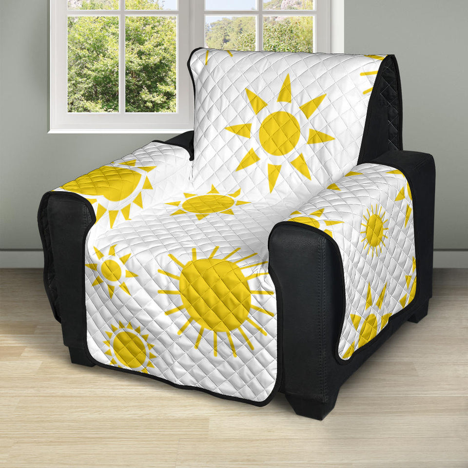 Sun pattern Recliner Cover Protector