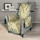 Ginkgo leaves design pattern Chair Cover Protector