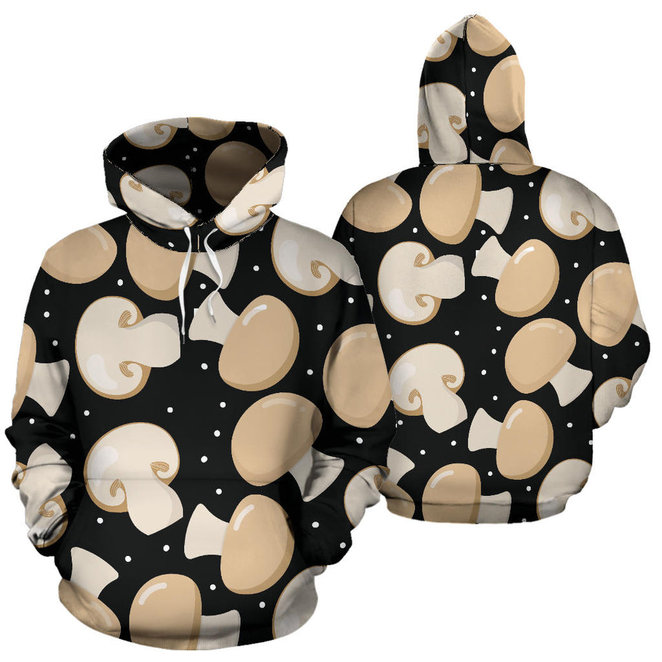 Champignon Mushroom Pattern Men Women Pullover Hoodie