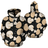 Champignon Mushroom Pattern Men Women Pullover Hoodie