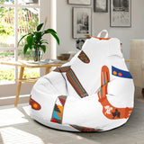 Boomerang Australian Aboriginal Ornament Pattern Bean Bag Cover