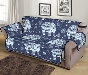 Elephant tribal design pattern Sofa Cover Protector