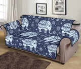 Elephant tribal design pattern Sofa Cover Protector