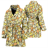 Popcorn Pattern Print Design 03 Women's Bathrobe