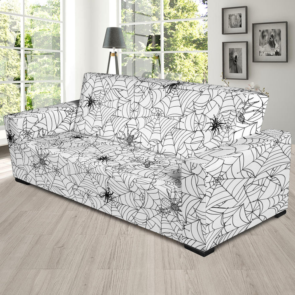 Spider Web Cobweb Pattern Sofa Slipcover