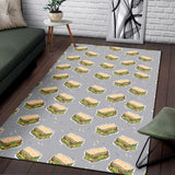 Sandwich Pattern Print Design 05 Area Rug