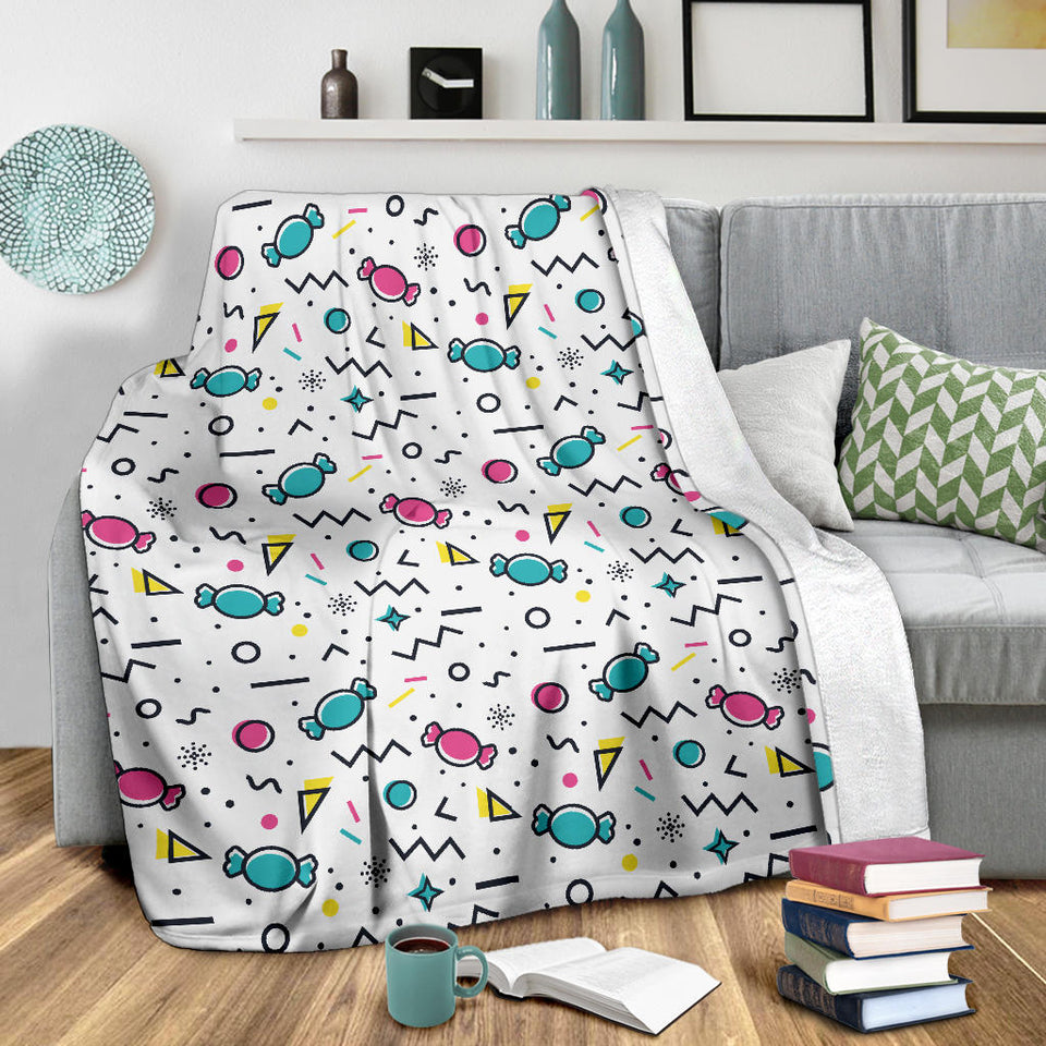 Candy Design Pattern Premium Blanket