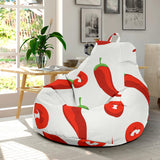 Chili Pattern Bean Bag Cover