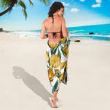 Yellow Tulips Pattern Sarong
