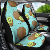 Kiwi Blue Background Universal Fit Car Seat Covers