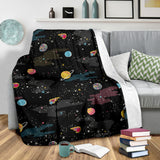 Space Pattern Premium Blanket